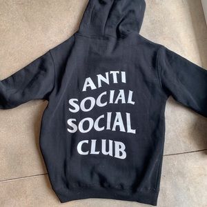 Anti Social Social Club Black Hoodie